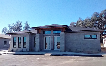 Building under construction front