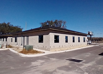Building under construction rear 2