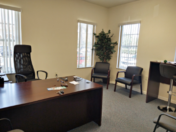 Office in Southwest Corner