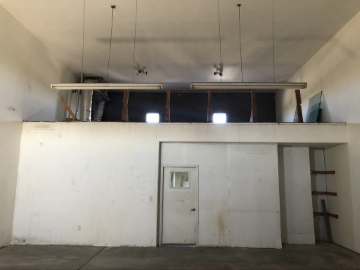 LOFT SPACE ABOVE OFFICE